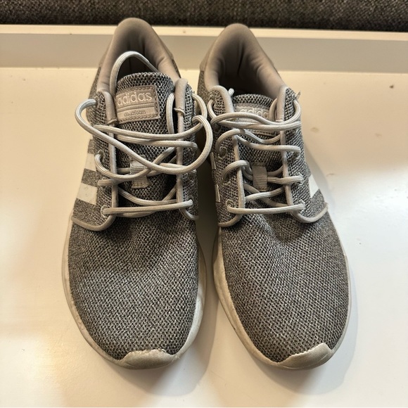 Adidas Cloudfoam Racer 2.0 Sneaker Tennis Shoes Grey Women Size 6.5 - Picture 5 of 7